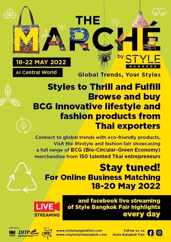 Mời giao thương online tại The Marché by STYLE Bangkok 2022